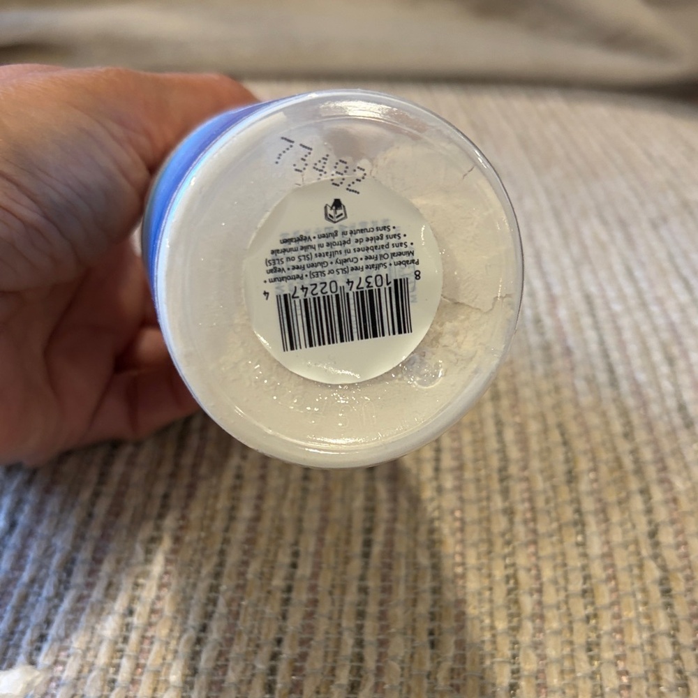 R+Co White Bottle with Blue and Pink Skyline Label Dry Shampoo Foam - Picture 3 of 3